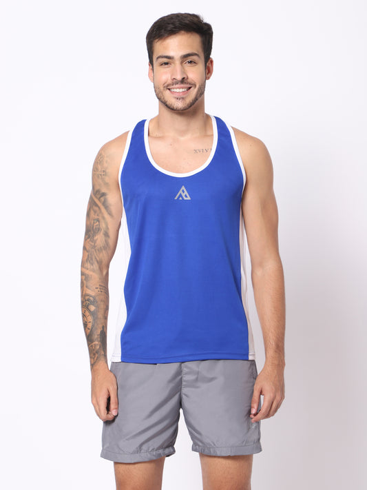 Mens Workout Gym Vest(Royal blue)