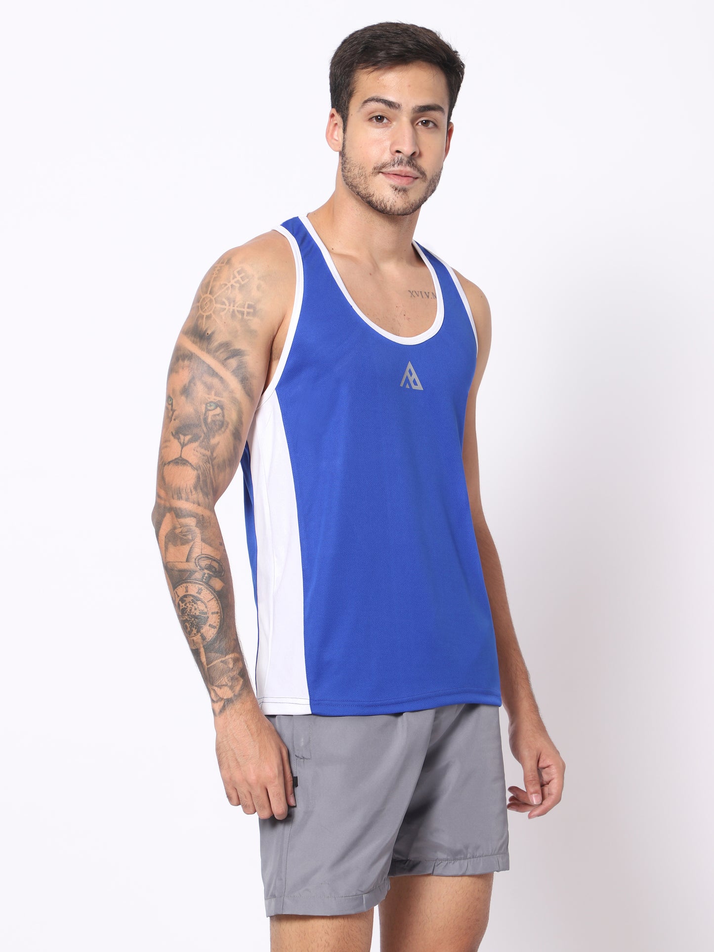 Mens Workout Gym Vest(Royal blue)